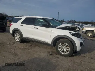 2020 Ford Explorer with VIN 1FMSK7BH9LGC23790, listed as a Copart auction lot 42761935 with 82,859 mi miles and Salvage Title. Bid and sale history available at carsss.com. Image 4.