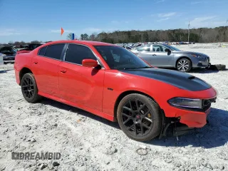 2019 Dodge Charger R/T with VIN 2C3CDXCT3KH608484, listed as a Copart auction lot 49143525 with 109,130 mi miles and Salvage Title. Bid and sale history available at carsss.com. Image 4.