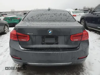 2016 BMW 3 Series 320i xDrive with VIN WBA8E5G50GNU20810, listed as a Copart auction lot 87588945 with 0 mi miles and Salvage Title. Bid and sale history available at carsss.com. Image 6.