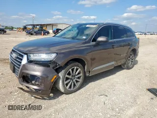 2017 Audi Q7 Prestige с VIN WA1VAAF75HD045933, выставлен на аукционе Copart как лот 58988285 с пробегом 122 490 миль миль и Списание • Salvage title. История ставок и продаж доступна на DreamBid. Изображение 1.