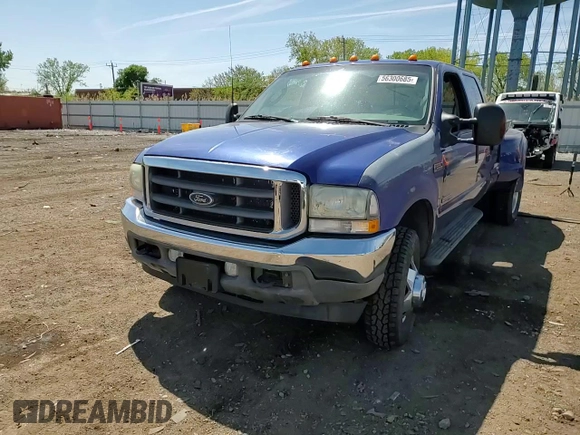 2003 Ford F-350 XL with VIN 1FTWW33P53EB90677, listed as a Copart auction lot 56300685 with 174,091 mi miles and Salvage title. Bid and sale history available at DreamBid. Image 13.