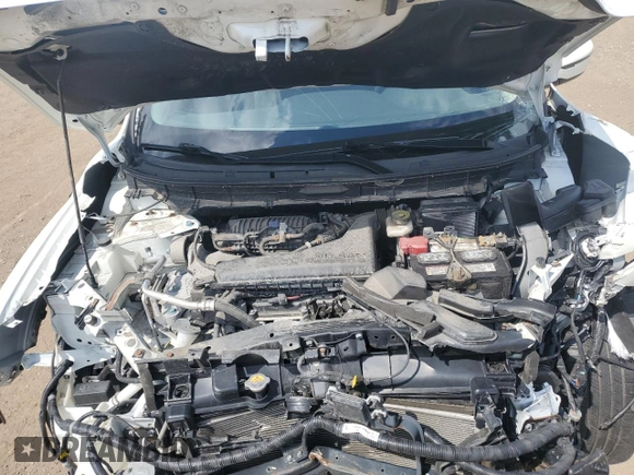 2019 Nissan Rogue SV with VIN KNMAT2MV9KP549767, listed as a Copart auction lot 54419235 with 58,400 mi miles and Salvage Title. Bid and sale history available at carsss.com. Image 12.