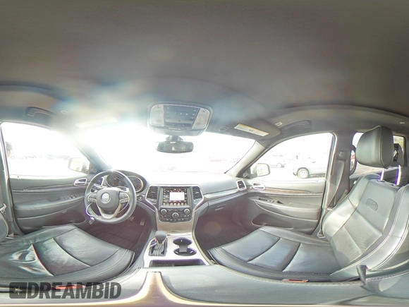 2017 Jeep Grand Cherokee Overland with VIN 1C4RJECG2HC903366, listed as a Copart auction lot 44140155 with 102,459 mi miles and Salvage title. Bid and sale history available at DreamBid. Image 14.
