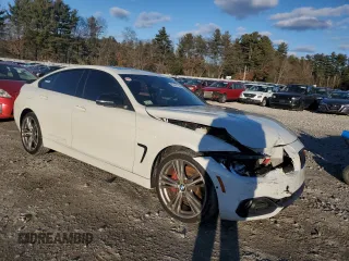 2015 BMW 4 Series 435i xDrive with VIN WBA4B3C59FGV48533, listed as a Copart auction lot 87441184 with 102,482 mi miles and Salvage Title. Bid and sale history available at DreamBid. Image 4.