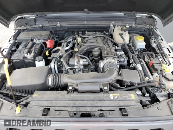 2022 Jeep Wrangler Unlimited Rubicon with VIN 1C4HJXFGXNW158038, listed as a Copart auction lot 53020575 with 14,355 mi miles and Salvage title. Bid and sale history available at DreamBid. Image 12.