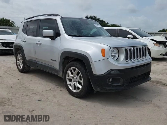 2018 Jeep Renegade Latitude with VIN ZACCJABB5JPG99197, listed as a Copart auction lot 61562795 with 134,152 mi miles and Salvage title. Bid and sale history available at DreamBid. Image 14.
