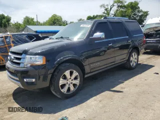 2015 Ford Expedition Platinum с VIN 1FMJU1LT3FEF13979, выставлен на аукционе Copart как лот 55612595 с пробегом 203 494 миль миль и Списание • Salvage title. История ставок и продаж доступна на DreamBid. Изображение 1.
