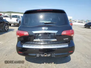 2016 Infiniti QX80 with VIN JN8AZ2NEXG9125401, listed as a Copart auction lot 65924664 with 138,858 mi miles and Salvage Title. Bid and sale history available at carsss.com. Image 6.