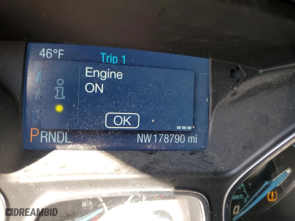 2014 Ford Focus SE with VIN 1FADP3F22EL409829, listed as a Copart auction lot 47533485 with 178,790 mi miles and Salvage Title. Bid and sale history available at carsss.com. Image 9.