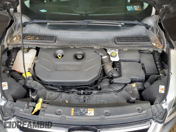 2016 Ford Escape Titanium with VIN 1FMCU9J92GUA89930, listed as a Copart auction lot 64441475 with 80,713 mi miles and Salvage title. Bid and sale history available at DreamBid. Image 12.