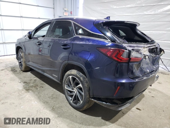 2017 Lexus RX with VIN 2T2BGMCA7HC017438, listed as a Copart auction lot 48215645 with 101,346 mi miles and Salvage Title. Bid and sale history available at carsss.com. Image 2.