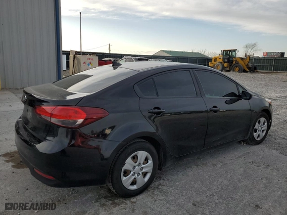 2017 Kia Forte LX with VIN 3KPFK4A77HE029229, listed as a Copart auction lot 50336145 with 96,976 mi miles and Salvage Title. Bid and sale history available at carsss.com. Image 3.