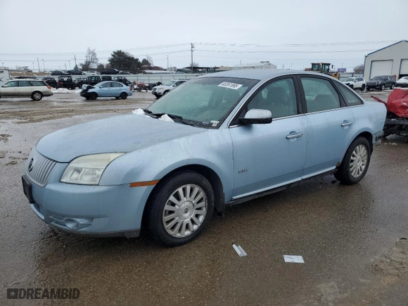 2008 Mercury Sable with VIN 1MEHM40W08G627317, listed as a Copart auction lot 45361995 with 194,506 mi miles and Salvage Title. Bid and sale history available at carsss.com. Image 1.