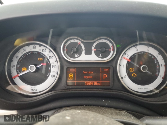 2014 FIAT 500L Trekking with VIN ZFBCFADH0EZ004363, listed as a Copart auction lot 43640755 with 156,416 mi miles and Salvage Title. Bid and sale history available at DreamBid. Image 9.
