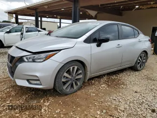 2021 Nissan Versa SR z VIN 3N1CN8FV3ML894605, wystawiony jako Copart lot #57495835 z przebiegiem 91 269 mil mil oraz Szkoda całkowita • Salvage title. Historia ofert i sprzedaży dostępna na DreamBid. Obrazek 1.