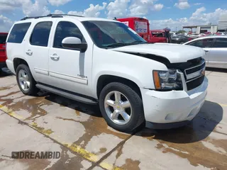 2010 Chevrolet Tahoe LT with VIN 1GNMCBE30AR196579, listed as a IAAI auction lot 42587023 with 226,517 mi miles and . Bid and sale history available at DreamBid. Image 1.