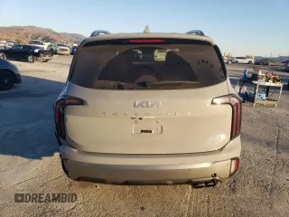 2023 Kia Telluride SX X-Line with VIN 5XYP5DGC9PG364624, listed as a Copart auction lot 80319664 with 12,574 mi miles and Salvage title. Bid and sale history available at DreamBid. Image 6.