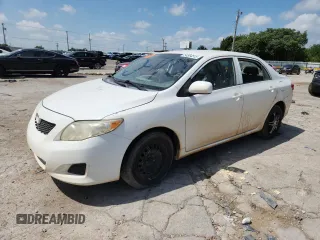 2010 Toyota Corolla with VIN 1NXBU4EEXAZ327195, listed as a Copart auction lot 64584515 with Not provided miles and Salvage title. Bid and sale history available at DreamBid. Image 1.