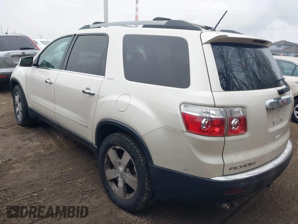 2012 GMC Acadia SLT2 with VIN 1GKKRSED3CJ338615, listed as a IAAI auction lot 41554642 with 178,707 mi miles. Bid and sale history available at carsss.com. Image 3.
