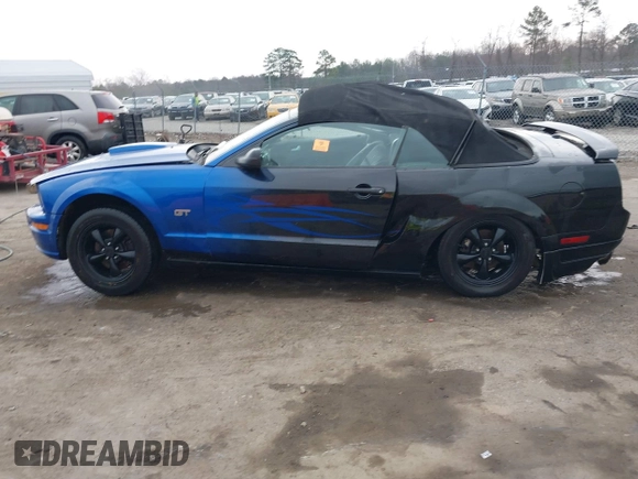 2007 Ford Mustang GT Deluxe with VIN 1ZVHT85H875279327, listed as a IAAI auction lot 41677110 with Not Provided miles and . Bid and sale history available at carsss.com. Image 13.
