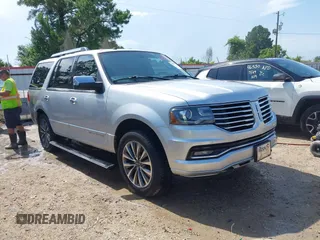 2016 Lincoln Navigator Select with VIN 5LMJJ2HT2GEL03010, listed as a IAAI auction lot 42435792 with 161,597 mi miles and . Bid and sale history available at DreamBid. Image 1.