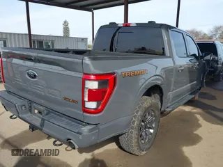 2021 Ford F-150 XL with VIN 1FTEW1E80MFD01797, listed as a IAAI auction lot 41666630 with 25,019 mi miles. Bid and sale history available at carsss.com. Image 4.