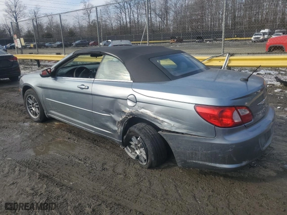 2008 Chrysler Sebring LX with VIN 1C3LC45K58N271984, listed as a Copart auction lot 42357445 with 286,301 mi miles and Salvage Title. Bid and sale history available at carsss.com. Image 2.