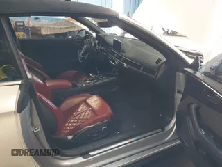 2018 Audi S5 Prestige z VIN WAU24GF55JN013434, wystawiony jako IAAI lot #41570467 z przebiegiem Nie podano mil oraz . Historia ofert i sprzedaży dostępna na DreamBid. Obrazek 5.