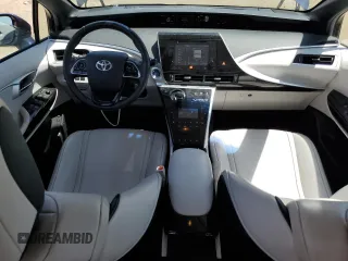 2017 Toyota Mirai with VIN JTDBVRBD9HA001930, listed as a Copart auction lot 57167705 with 57,842 mi miles and Salvage title. Bid and sale history available at DreamBid. Image 8.