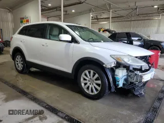 2009 Mazda CX-9 Touring with VIN JM3TB38V990174727, listed as a Copart auction lot 54145625 with 161,211 mi miles and Salvage Title. Bid and sale history available at DreamBid. Image 4.