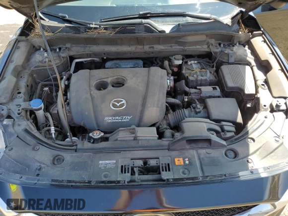 2018 Mazda CX-5 Grand Touring with VIN JM3KFADM9J1336792, listed as a Copart auction lot 52209435 with 107,852 mi miles and Salvage Title. Bid and sale history available at DreamBid. Image 12.
