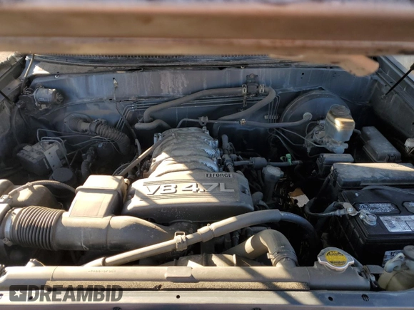 2004 Toyota Tundra SR5 with VIN 5TBDT44114S441571, listed as a Copart auction lot 44653845 with 257,879 mi miles and Salvage Title. Bid and sale history available at DreamBid. Image 11.