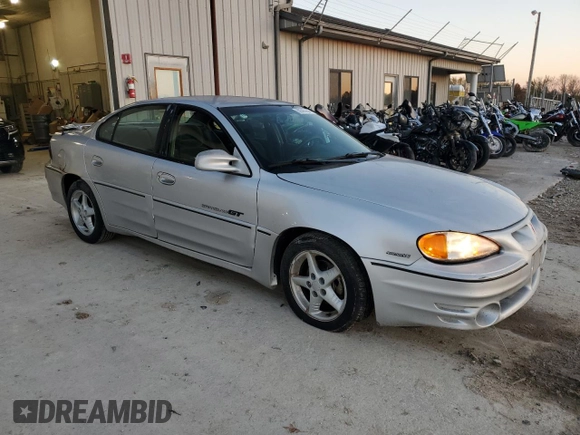 2001 Pontiac Grand Am GT with VIN 1G2NW52E11C245761, listed as a Copart auction lot 80585364 with 179,883 mi miles and Clean Title. Bid and sale history available at carsss.com. Image 4.