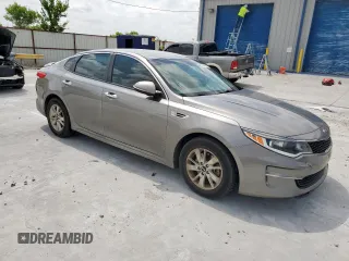 2016 Kia Optima LX z VIN 5XXGT4L34GG032381, wystawiony jako Copart lot #61913695 z przebiegiem 87 348 mil mil oraz Czysty tytuł • Clean title. Historia ofert i sprzedaży dostępna na DreamBid. Obrazek 4.