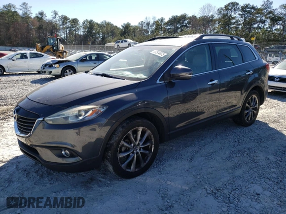 2014 Mazda CX-9 Grand Touring with VIN JM3TB2DA4E0436340, listed as a Copart auction lot 47574075 with 102,854 mi miles and Clean title. Bid and sale history available at DreamBid. Image 1.