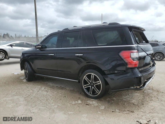2019 Ford Expedition Limited with VIN 1FMJU1KT2KEA87746, listed as a Copart auction lot 47860455 with 0 mi miles and Non Repairable. Bid and sale history available at carsss.com. Image 2.