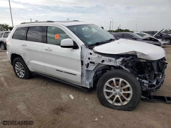 2021 Jeep Grand Cherokee Laredo X with VIN 1C4RJFAG2MC704840, listed as a Copart auction lot 62305244 with 30,114 mi miles and Salvage Title. Bid and sale history available at carsss.com. Image 4.