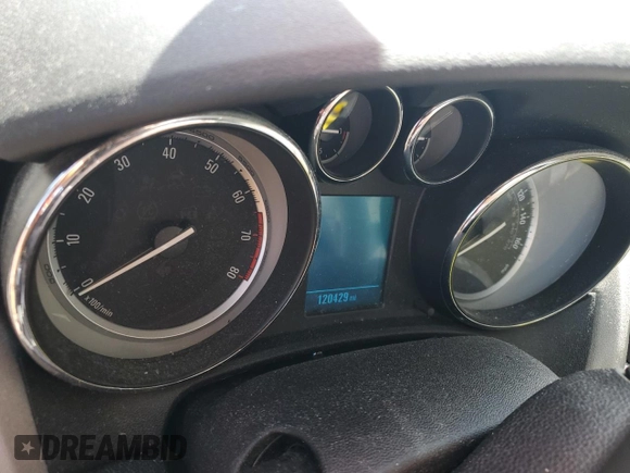 2014 Buick Verano with VIN 1G4PP5SK7E4174746, listed as a Copart auction lot 53537075 with 120,429 mi miles and Salvage title. Bid and sale history available at DreamBid. Image 9.