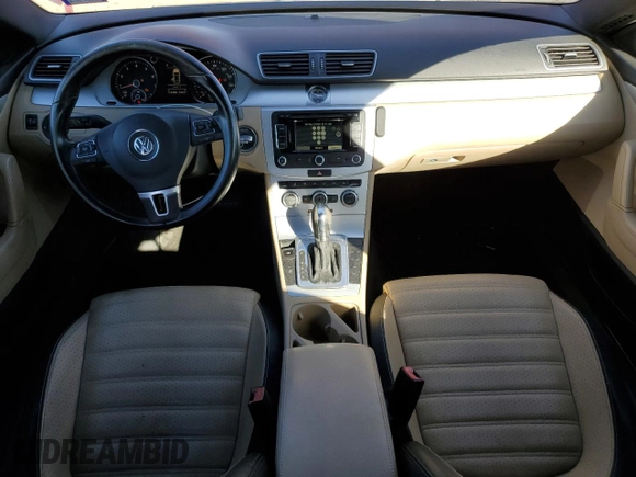 2014 Volkswagen CC R-Line with VIN WVWBN7AN2EE527559, listed as a Copart auction lot 42723175 with 116,306 mi miles and Salvage Title. Bid and sale history available at carsss.com. Image 8.