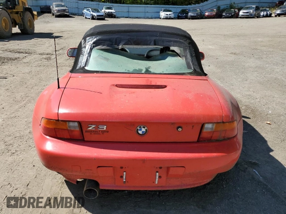 1997 BMW 3 Series 2.8L with VIN 4USCJ3321VLC03135, listed as a Copart auction lot 88626655 with 86,590 mi miles and Non Repairable. Bid and sale history available at carsss.com. Image 6.