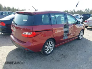 2012 Mazda 5 Grand Touring with VIN JM1CW2DL3C0144402, listed as a IAAI auction lot 41923524 with 150,584 mi miles and . Bid and sale history available at DreamBid. Image 4.
