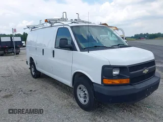 2015 Chevrolet Express Cargo с VIN 1GCWGFCF4F1157834, выставлен на аукционе IAAI как лот 42541371 с пробегом 158 377 миль миль и . История ставок и продаж доступна на DreamBid. Изображение 1.