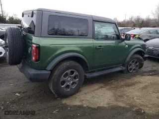 2022 Ford Bronco with VIN 1FMDE5AH6NLB18964, listed as a Copart auction lot 82989974 with 40,029 mi miles and Salvage Title. Bid and sale history available at carsss.com. Image 3.