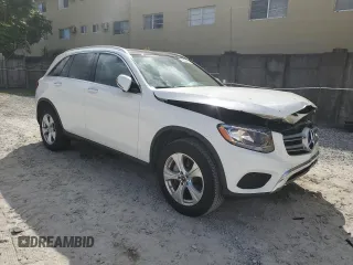 2018 Mercedes-Benz GLC with VIN WDC0G4JB0JV031380, listed as a Copart auction lot 45363465 with 58,077 mi miles and Salvage Title. Bid and sale history available at carsss.com. Image 4.