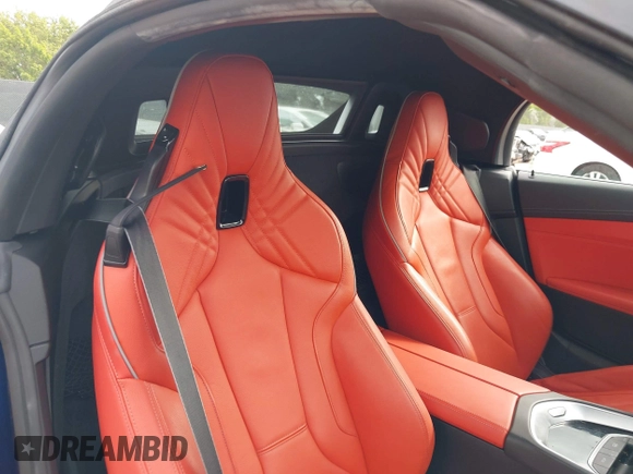 2021 BMW Z4 sDrive30i with VIN WBAHF3C05MWX11773, listed as a IAAI auction lot 41358869 with 16,373 mi miles. Bid and sale history available at carsss.com. Image 8.
