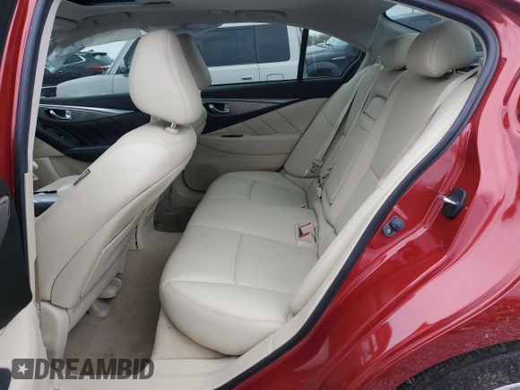2016 Infiniti Q50 Premium with VIN JN1EV7AP8GM302802, listed as a Copart auction lot 88995315 with Not provided miles and Salvage title. Bid and sale history available at DreamBid. Image 10.