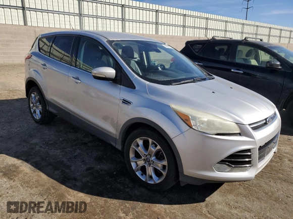 2013 Ford Escape SEL with VIN 1FMCU0H9XDUB09113, listed as a Copart auction lot 49508765 with 179,863 mi miles and Salvage Title. Bid and sale history available at carsss.com. Image 4.