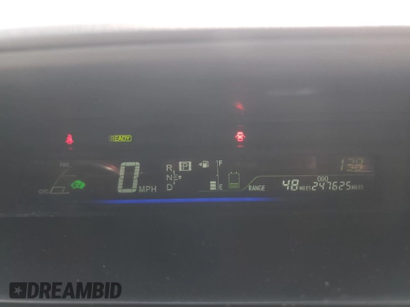 2017 Toyota Prius Two with VIN JTDZN3EUXHJ063604, listed as a Copart auction lot 68060844 with 247,625 mi miles and Clean Title. Bid and sale history available at DreamBid. Image 9.