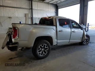 2015 GMC Canyon 4WD SLE with VIN 1GTG6BE36F1263317, listed as a Copart auction lot 53967805 with 129,590 mi miles and Salvage title. Bid and sale history available at DreamBid. Image 3.