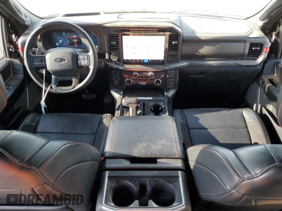 2024 Ford F-150 Raptor with VIN 1FTFW1RG3RFB11151, listed as a Copart auction lot 42825835 with 8,270 mi miles and Salvage Title. Bid and sale history available at DreamBid. Image 8.